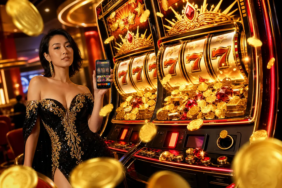moga88 Casino paparan live dealer baccarat